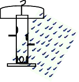 Typical bird feeder rain dome or cover protection