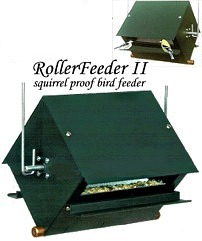 RollerFeeder II, squirrel proof bird feeder.